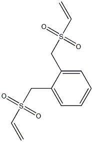 1,2-Bis(vinylsulfonylmethyl)benzene 结构式