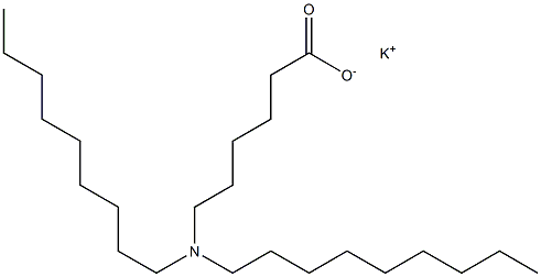 6-(Dinonylamino)hexanoic acid potassium salt 结构式