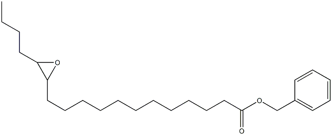 13,14-Epoxystearic acid benzyl ester 结构式