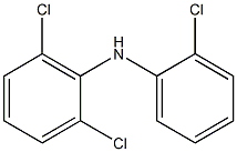 2,6-Dichlorophenyl 2-chlorophenylamine 结构式