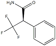 [R,(-)]-3,3,3-Trifluoro-2-phenylpropionamide 结构式