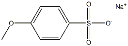 4-Methoxybenzenesulfonic acid sodium salt 结构式