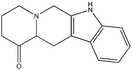 5,6,8,9,10,11,11a,12-Octahydroindolo[3,2-b]quinolizin-11-one 结构式