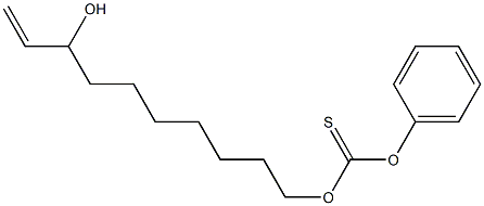 10-[(Phenoxythiocarbonyl)oxy]-1-decen-3-ol 结构式