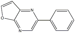 2-Phenylfuro[2,3-b]pyrazine 结构式