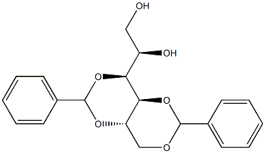 3-O,5-O:4-O,6-O-Dibenzylidene-L-glucitol 结构式