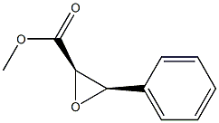 (2R,3R)-3-Phenyloxirane-2-carboxylic acid methyl ester 结构式