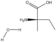 L-(+)-Isovaline hydrate 结构式