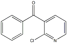 2-Chloro-3-benzoylpyridine 结构式