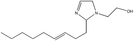 2-(3-Nonenyl)-3-imidazoline-1-ethanol 结构式