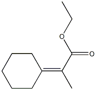 2-Cyclohexylidenepropionic acid ethyl ester 结构式