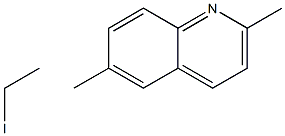 2,6-Dimethylquinoline ethyliodide 结构式