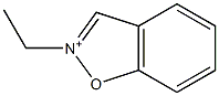 2-Ethyl-1,2-benzisoxazol-2-ium 结构式