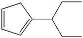 1-(Pentan-3-yl)-1,3-cyclopentadiene 结构式