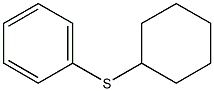 Cyclohexyl phenyl sulfide 结构式