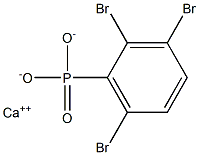 2,3,6-Tribromophenylphosphonic acid calcium salt 结构式