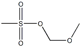 Methanesulfonic acid methoxymethyl ester 结构式