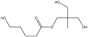 5-Hydroxyvaleric acid 2,2-bis(hydroxymethyl)propyl ester 结构式