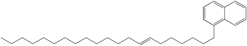 1-(7-Henicosenyl)naphthalene 结构式