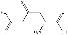 [R]-5-Amino-3-thiohexanedioic acid 结构式