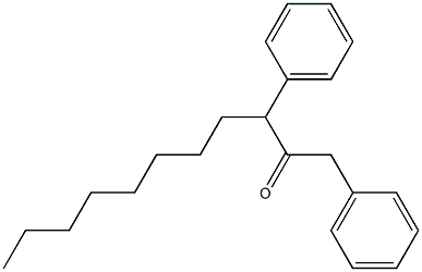 1,3-Diphenyl-2-undecanone 结构式