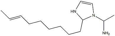 1-(1-Aminoethyl)-2-(7-nonenyl)-4-imidazoline 结构式