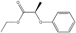 (R)-2-Phenoxypropanoic acid ethyl ester 结构式