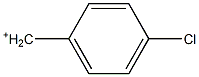 4-Chlorobenzyl cation 结构式