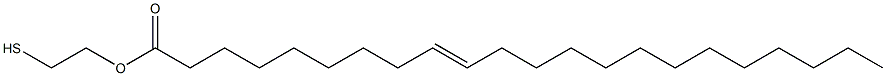9-Docosenoic acid 2-mercaptoethyl ester 结构式
