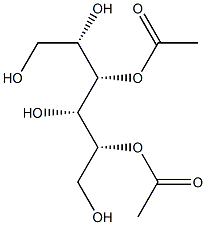 L-Glucitol 2,4-diacetate 结构式