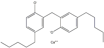 Calcium 2,2'-methylenebis(4-pentylphenoxide) 结构式