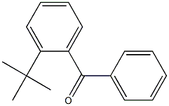 2-tert-Butylbenzophenone 结构式