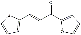 (E)-1-(2-Furanyl)-3-(2-thienyl)-2-propen-1-one 结构式