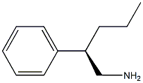 [R,(+)]-2-Phenyl-1-pentanamine 结构式