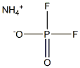 Difluoridophosphoric acid ammonium salt 结构式