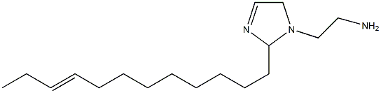 1-(2-Aminoethyl)-2-(9-dodecenyl)-3-imidazoline 结构式