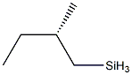 (S)-2-Methyl-1-silylbutane 结构式