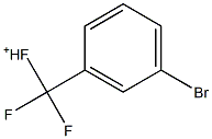 1-Bromo-3-(trifluoromethyl)benzenium 结构式