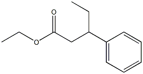 3-Phenylpentanoic acid ethyl ester 结构式