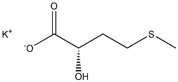 (S)-2-Hydroxy-4-(methylthio)butanoic acid potassium salt 结构式