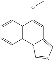 5-Methoxyimidazo[1,5-a]quinoline 结构式