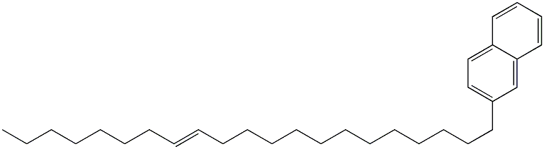 2-(13-Henicosenyl)naphthalene 结构式