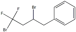 4-Phenyl-1,1-difluoro-1,3-dibromobutane 结构式