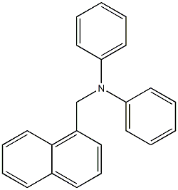 1-[[Diphenylamino]methyl]naphthalene 结构式