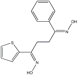 1-(2-Thienyl)-4-phenylbutane-1,4-dione dioxime 结构式