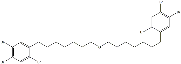 2,4,5-Tribromophenylheptyl ether 结构式