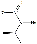 [1R,(-)]-1-Methyl-N-nitro-N-sodio-1-propanamine 结构式