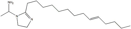 1-(1-Aminoethyl)-2-(9-tetradecenyl)-2-imidazoline 结构式