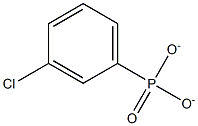 3-Chlorophenylphosphonate 结构式