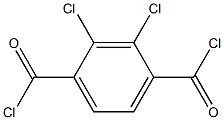 2,3-Dichloroterephthalic acid dichloride 结构式